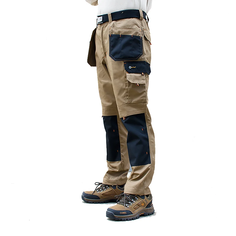 MensMultiPocketCargoPantsOutdoorWorkPantsWearResistantPants