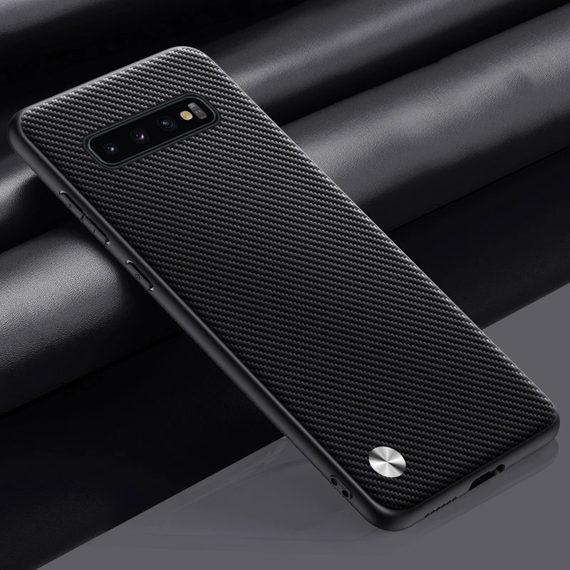 Premium PU Leather Shockproof Phone Case - Elegant Silicone Back Cover