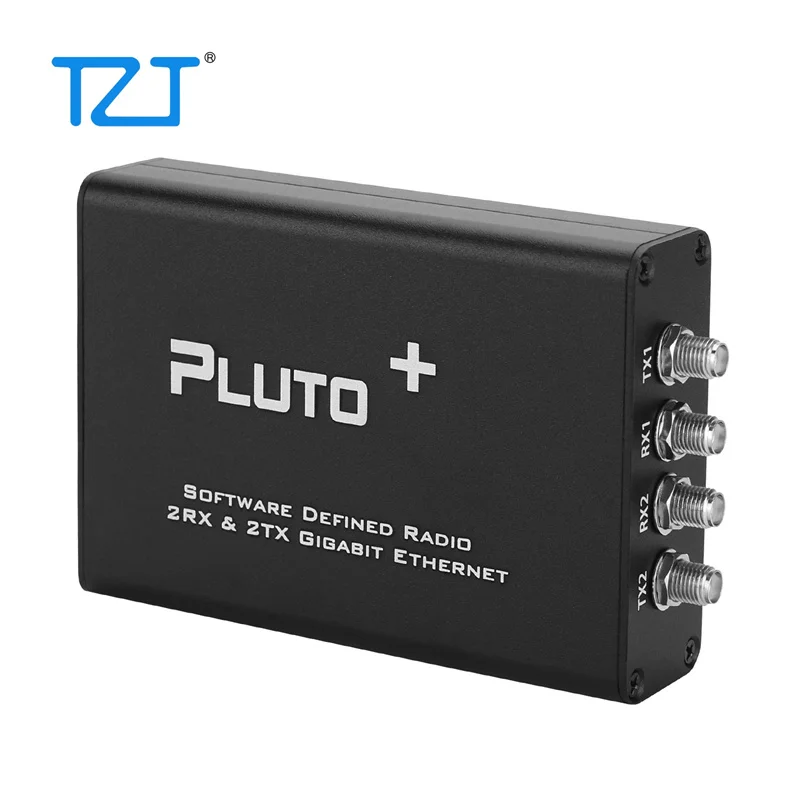 TZT PLUTO+ SDR AD9363 2T2R 라디오 SDR 트랜시버 라디오 70MHz-6GHz 기가비트 이더넷 마이크로 SD 카드용 소프트웨어 정의 라디오