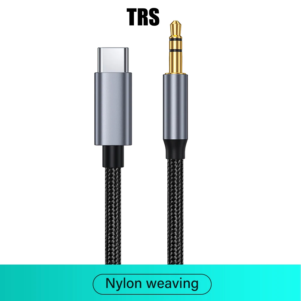 ตัวเลือกสินค้า สาย USB-C 3.5mm หูฟัง คุณภาพสูง ใช้งานได้ทั้งมือถือและแท็บเล็ต