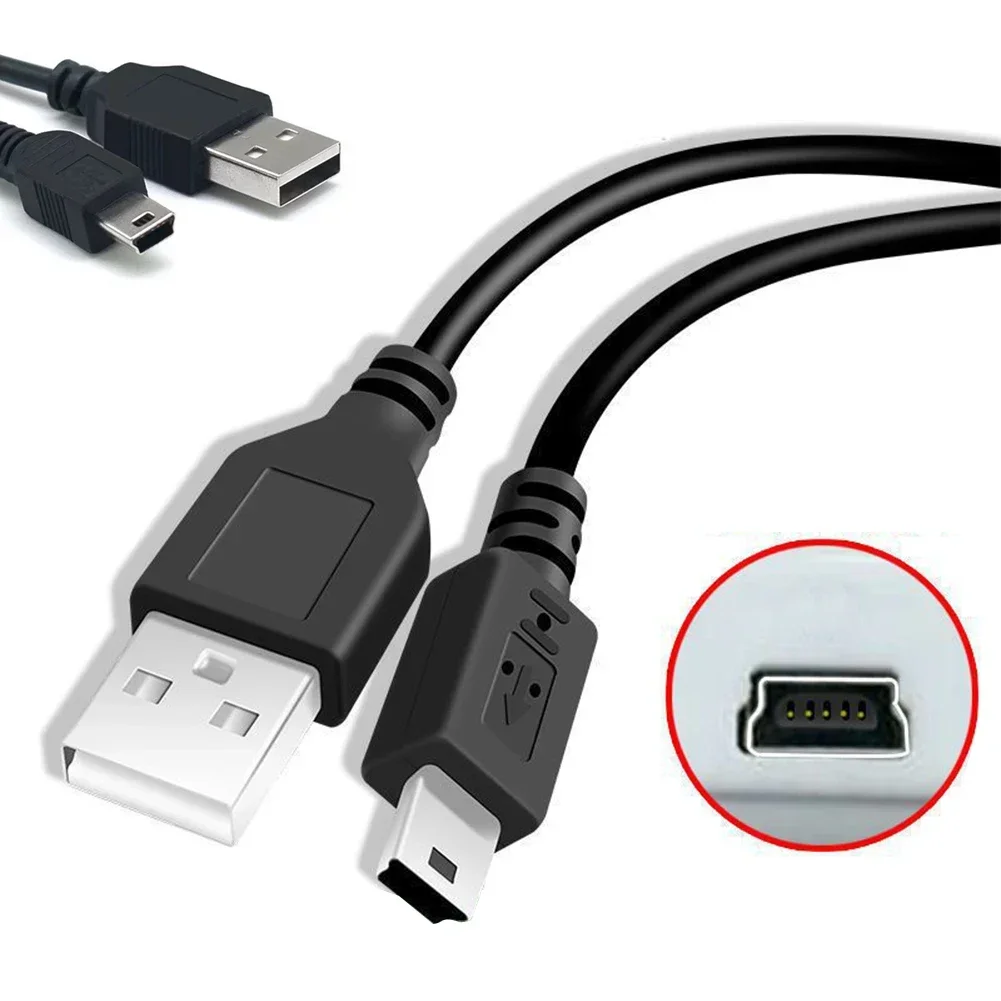 รูปสินค้า สายชาร์จ USB สายจัมพ์ Mini B 5 Pin ใช้ได้กับมือถือ กล้อง ฮาร์ดดิสก์