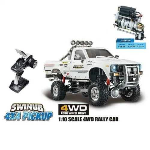 HG 1/10 P409 Pickup Model 4*4 RC Rally Car Racing Crawler 2.4G Ready to Go W/O Battery TH16808-SMT2 2