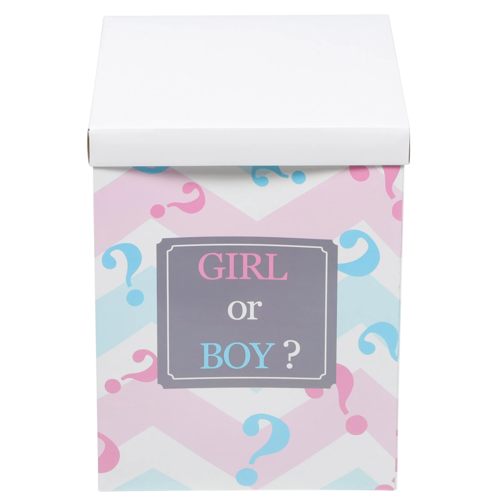 

Paper Balloon Box Paper Decorative Balloon BOY or GIRL Gender Reveal for Baby Shower Happy Birthday Wedding Party Decorations
