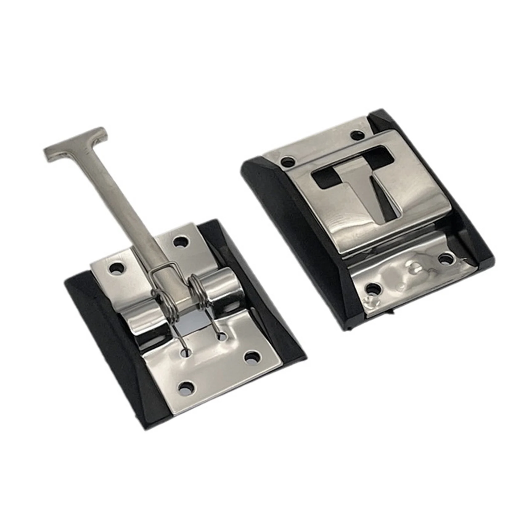 

1Set Rv Door Holder Metal T-Style Entry Door Catch Stainless Steel Universal Hook T-Hitch for Camper Trailer