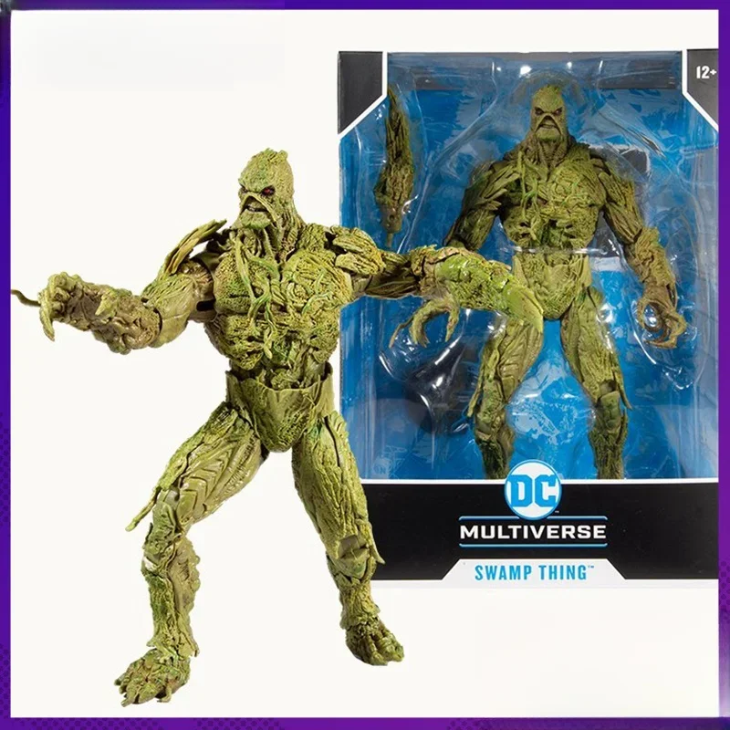 

【 Spot 】 MacFarlane DC Horn less Bald Swamp Monster 10 inch Hands on Doll Toy