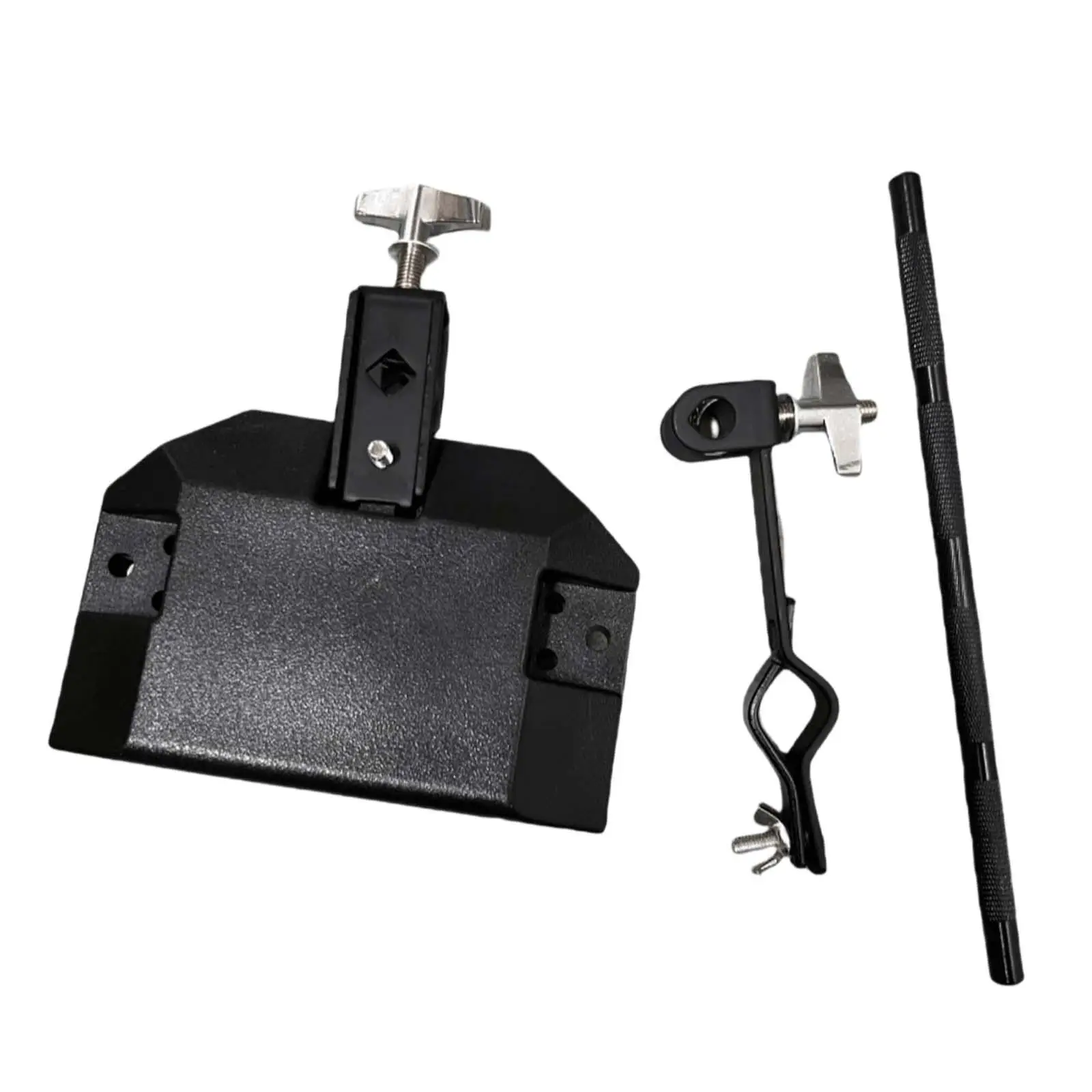 Cowbell with Clamp Instrument Adjustable for New Year Concert Football Game