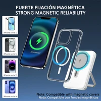 Fast Charging Portable Battery, Power Bank 10000mAh with Stand and 4 Cables Wireless Magnetic Charger for iPhone 14/13/Pro/Mini - Image 5