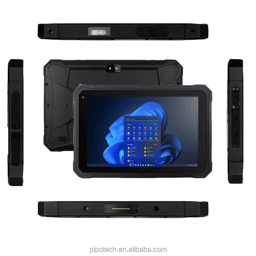 8 10 Inch Touch Desktops All In One Touch Cheap Touchscreen Industrial NFC Scanner Panel Pc Tablets