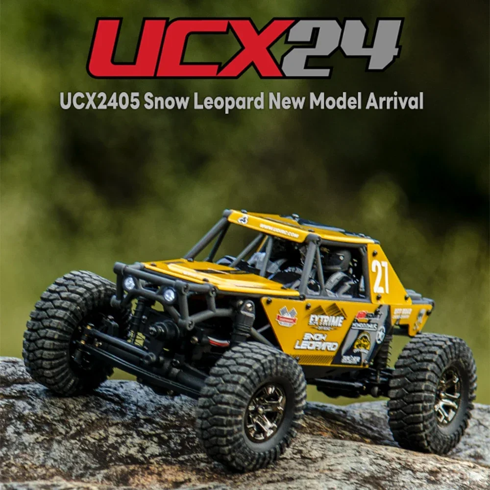Voiture RC 1/24 4WD 2.4GHz Brushless - Tout-Terrain Crawler