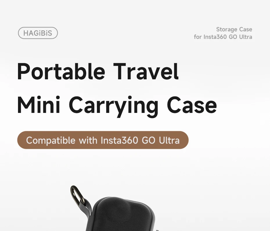 Hagibis Hard Shell Carrying Case for Insta360 GO Ultra
