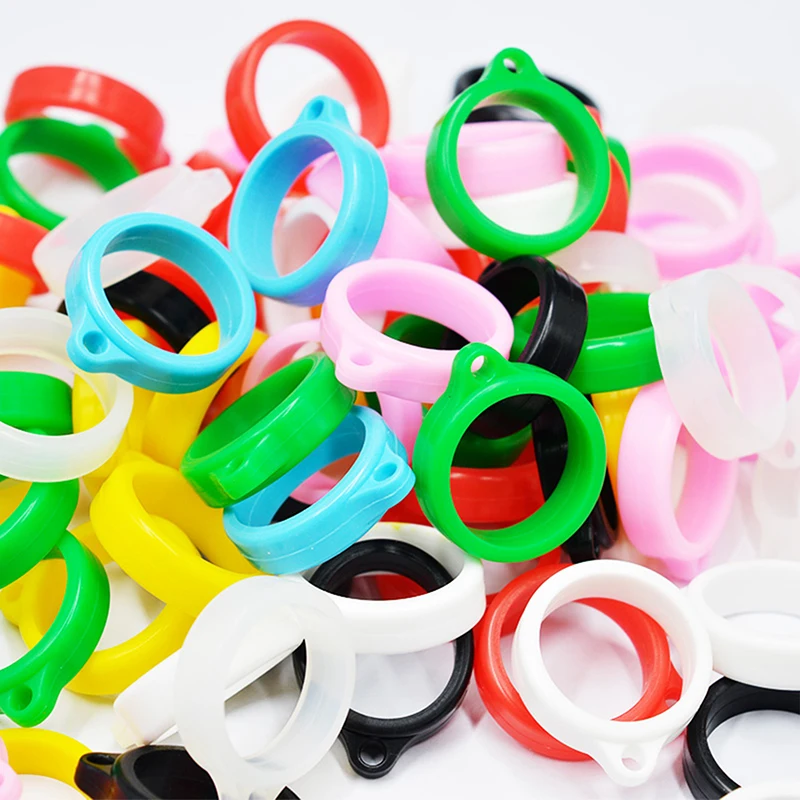 

1Pcs Anti-Lost Necklace Lanyard With 8Pcs Anti-Lost Silicone Rubber Ring Pen Silicone Lanyard Holder For Pod Vape Pen Mini Kit