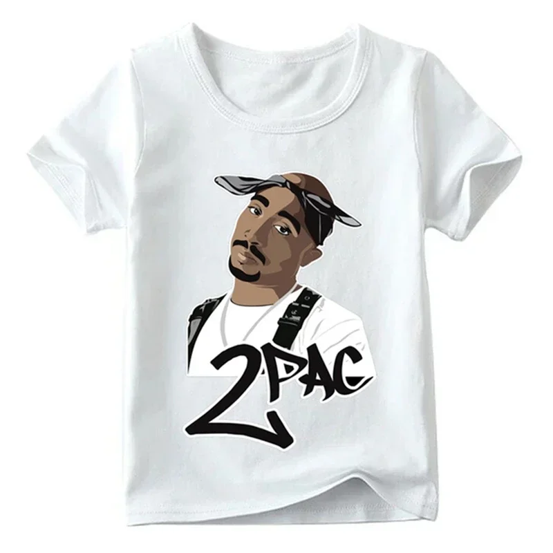 thumbnail image 1 of Camiseta de algodón de hip hop para niños, camisetas de manga corta de verano a la moda para niños y niñas de 2 a 12 años, camisetas superiores, ropa deportiva informal para niños, 1 of 5