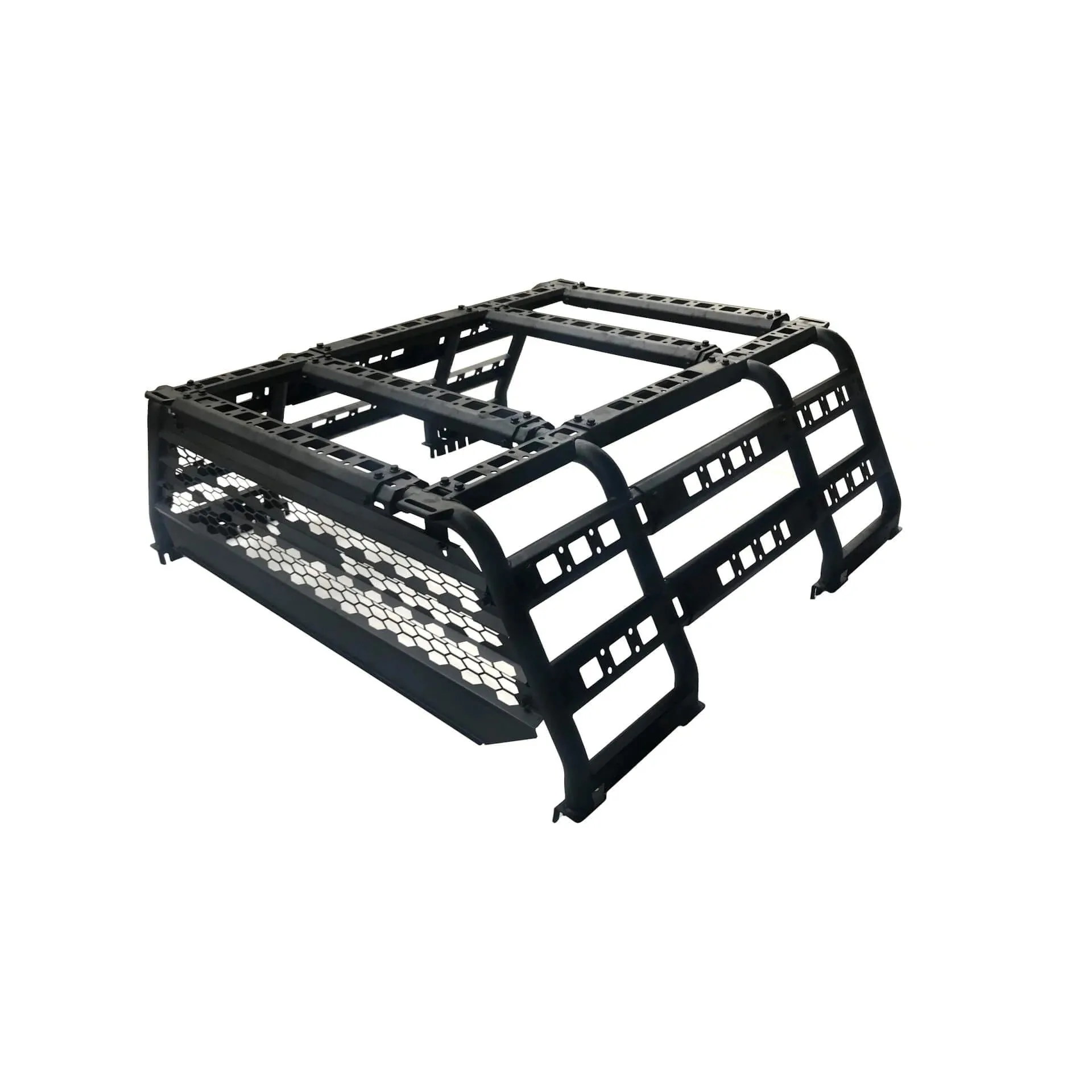 

4x4 Truck Bed Rack system Roll Bar Pickup Universal Roll bar in car for Toyota hulix black steel customizable
