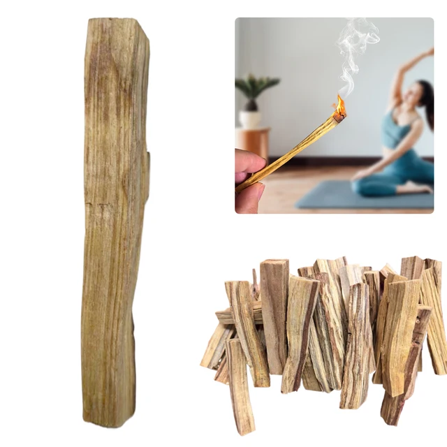 Palo Santo Sticks Wooden Aroma Diffuser Stick Purifying Healing Stress Relief Scented Aroma Sticks for Home Living Room Office