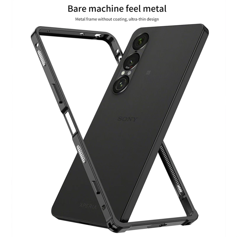 Cooling Medium Frame Case with Aluminium Alloy Metal Border