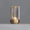 Touch table lamp Plastic USB charging LED lamp Bedroom bedside decoration desk lamp Outdoor camping atmosphere night light 2