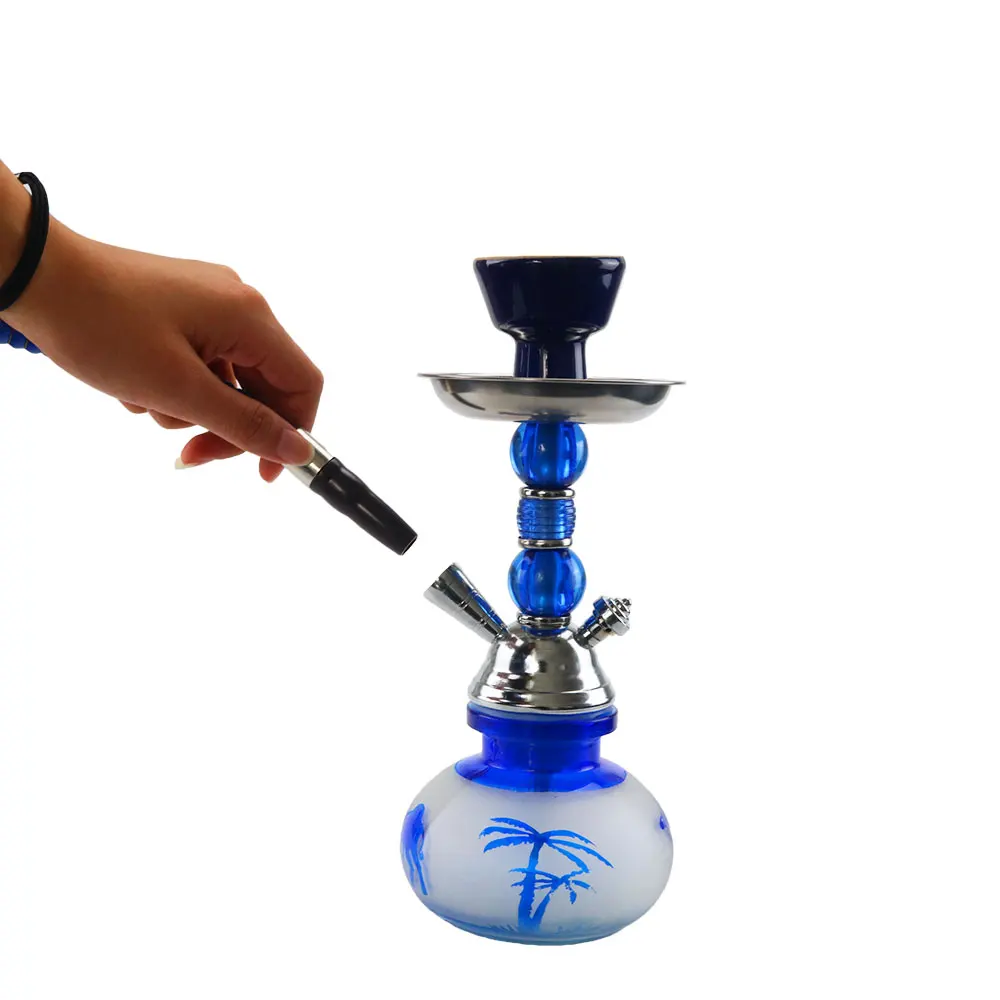 1pc 100cm Small Hookah Shisha Set Smoking Accessories Cortex Hose Plastic Handle Sheesha Water Pipe Nargile Cachimba Vattenpipa