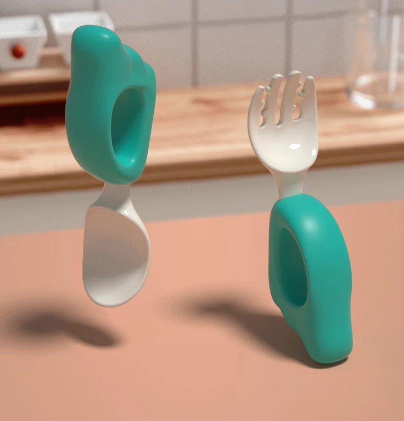 Baby Spoon Fork Learn To Eat Training 1-2 Years Old To Eat Baby Child Chopsticks Set Complementary Food Fork Plastic Tableware 6 Baby Spoon Fork Learn To Eat Training 1-2 Years Old To Eat Baby Child Chopsticks Set Complementary Food Fork Plastic Tableware