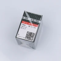 100 PCS Sewing Machine Needles GROZ-BECKERT DPX17135X17 GEBEDUR Heat Proof Titanium Needle For Buttonhole Bar Tacking Machine 1