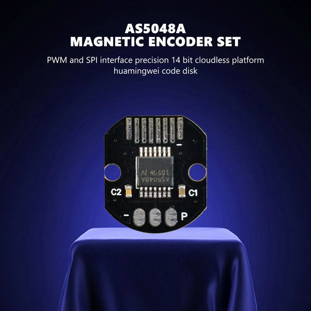 AS5048 Magnetic Encoder Sets PWM and SPI interface Precision 14 Bit no ...