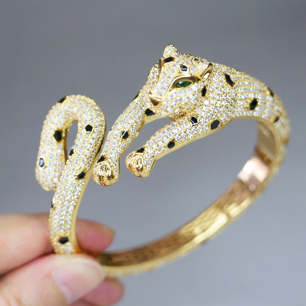 سوار الكفة بنمر الحيوانات للنساء ، بقعة سوداء ، سو...