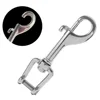 Marine 316 Stainless Steel Swivel Shackle Eye Bolt Snap Hook Scuba Diving Clip Swivel Snap Hook Metal Heavy Duty 3