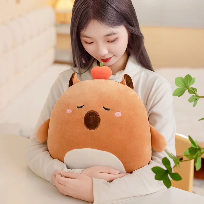 Cuddly Kawaii Animal Plush Pillow - Soft and Squishy Plushie Toy