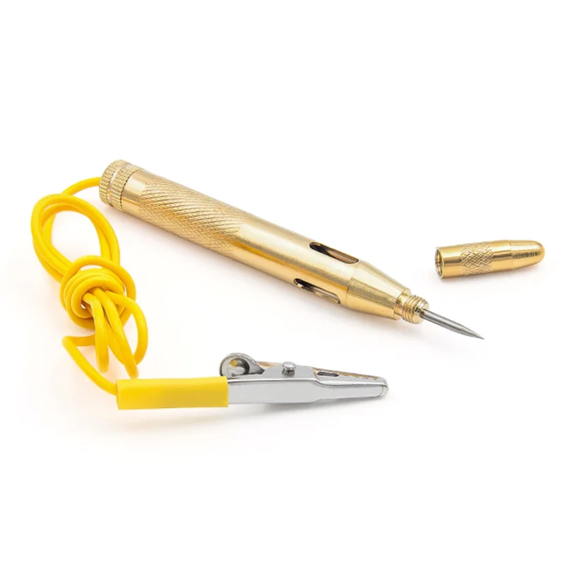 Practical New Test pens Car Circuit Fuse Electrical Testers Voltage Tester 6V/12V/24V Probe Pen Pencil Test Light