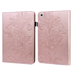 Premium Protective Case for Samsung Galaxy Tab - Sleek and Durable Design (Rose Gold Flower BX)