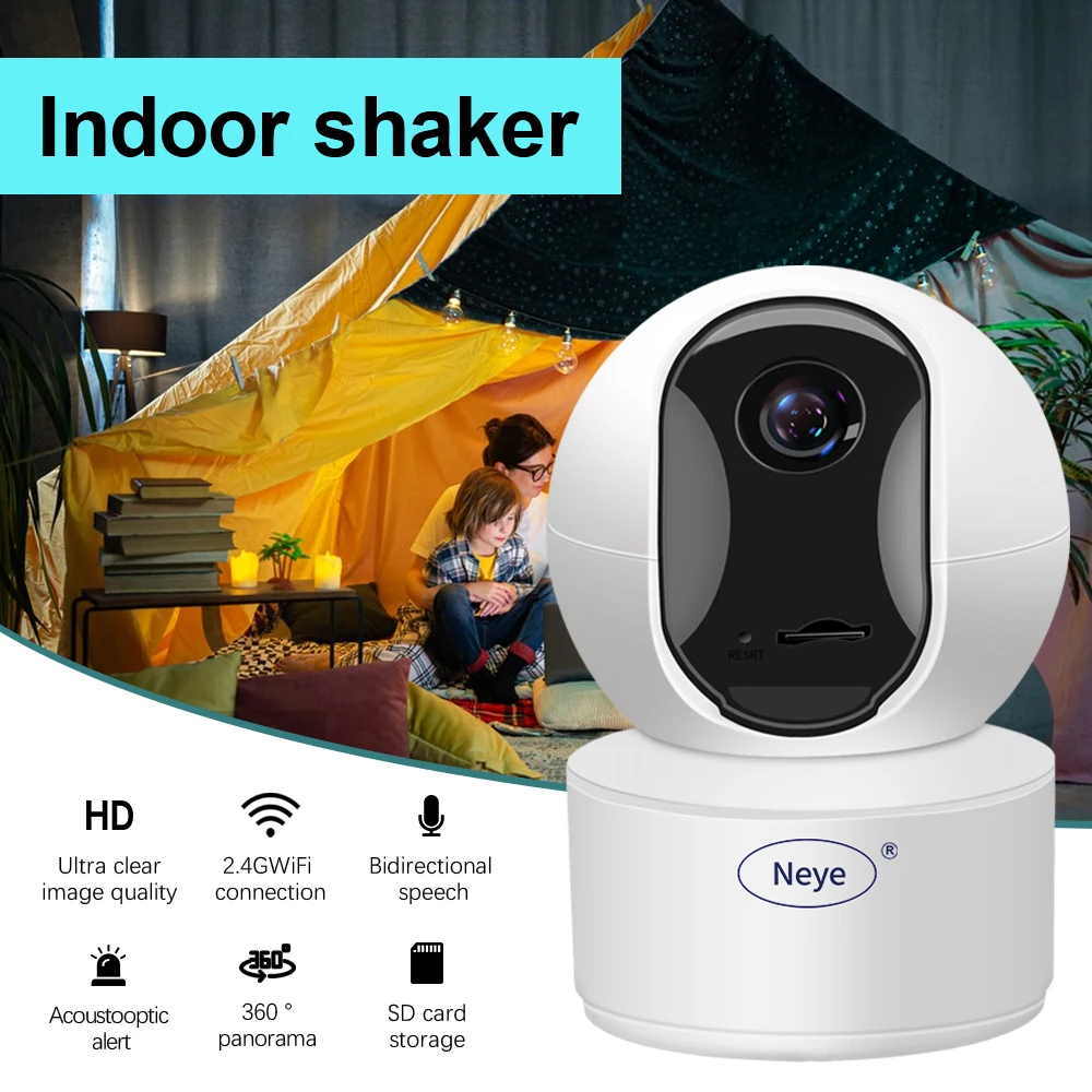 8MP 4K WiFi Security Camera Home Indoor Baby/Nanny/Pet Monitor With Infrared Night Vision Audio Monitoring IP Camera