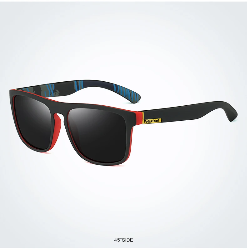 Klassische quadratische Vintage-Sport-Sonnenbrille für Herren und Damen, Luxus-Marken-Designer-Sonnenbrille, Sonnenbrille zum Fahren und Angeln – Detail 23