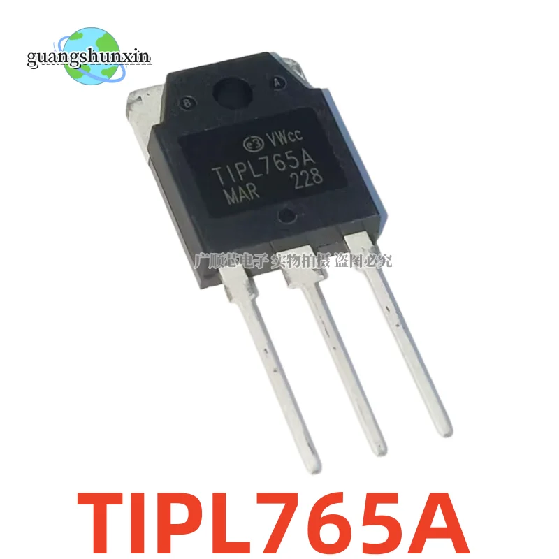

10 шт., новинка, Транзистор мощности NPN TIPL765A, 10 А, 1000 В, фотография в реальном времени, оригинальное качество