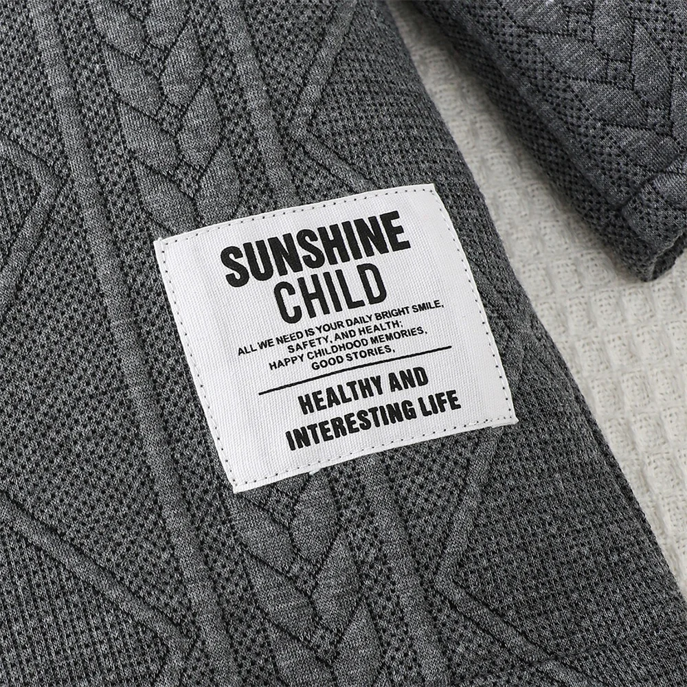 4-7 سنوات الاطفال الصبي معطف هوديي البلوز قطاع لبا...