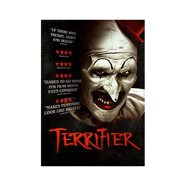 Terrifier Movie Poster Classic Film Hd Picture Wall Art Prints Mural Canvas Painting Living Room Home Decoration Posters Cuadros Peckshirt