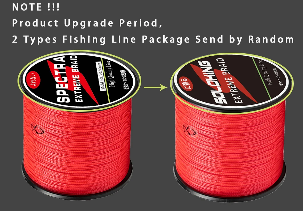 SOLOKING PE Angelschnur 300 m/500 m/1000 M Geflochtene Schnur Super Starke Multifilament Angelschnur Forelle 10LB-80LB Köder Draht – Detail 1