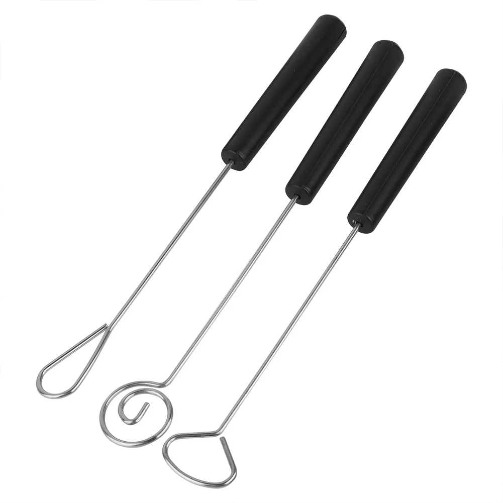 10Pcs 22CM Chocolate Dipping Fork DIY Baking Supplies Stainless Steel Chocolate Dipping Fork Set chocolate dipping fork