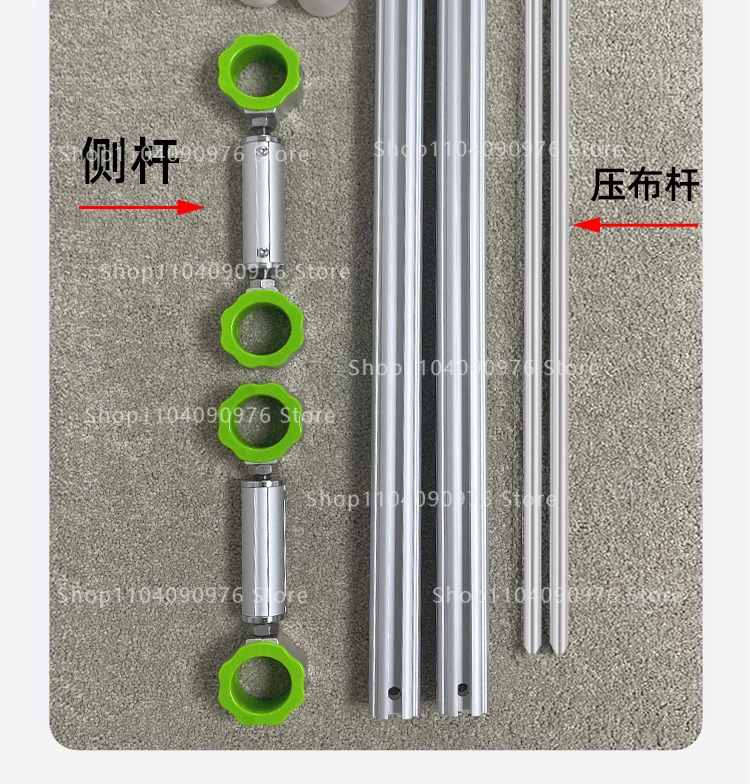 Cross Stitch T Stretch Upgraded Side Rod 35 Round Tube Cross Rod Cloth Shelf Too