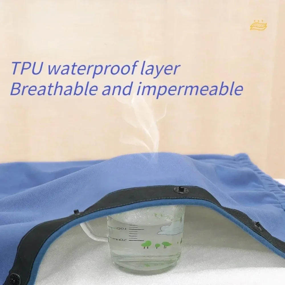 Leak-Proof Washable Adult Diaper Skirt Urine Waist Pad Health Care Breathable Ncontinence Waterproof Bedridden Elderly Supplies 6