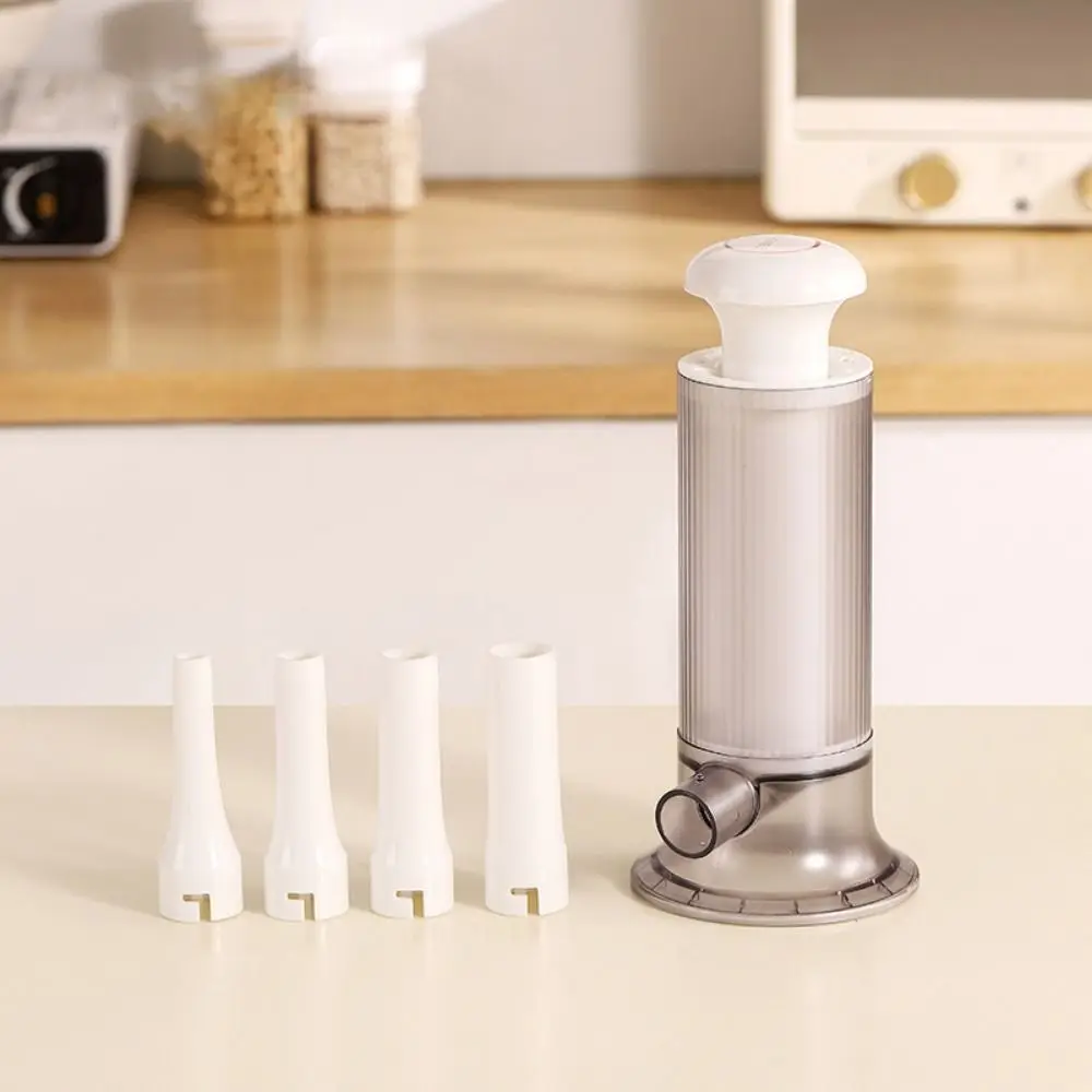 Handmade Manual Sausage Meat Stuffer Labor Saving Manual Horizontal Sausage Maker Large Capacity Meat Stuffer Kitchen