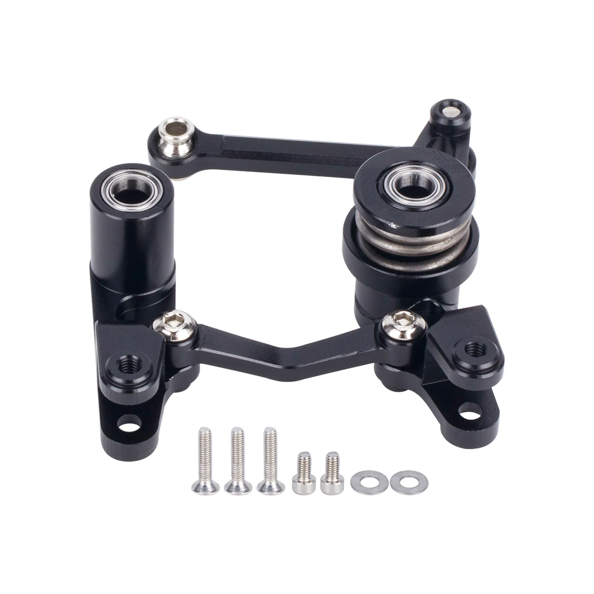 High-Strength Aluminum Steering Bellcrank and Drag Link Servo