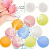 New Reusable Water Balloons Refillable Water Balloon Quick Fill Self Sealing Water Bomb Splash Balls for Kids Swimming Pool 1