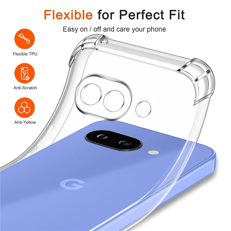 Ultra Slim Transparent Silicone TPU Phone Case Accessories