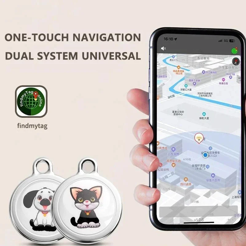 Pet Locator waterproof Anti-lost Device Cat And Dog Tracking Device Tracking Artifact Collar Anti-lost And Suitable