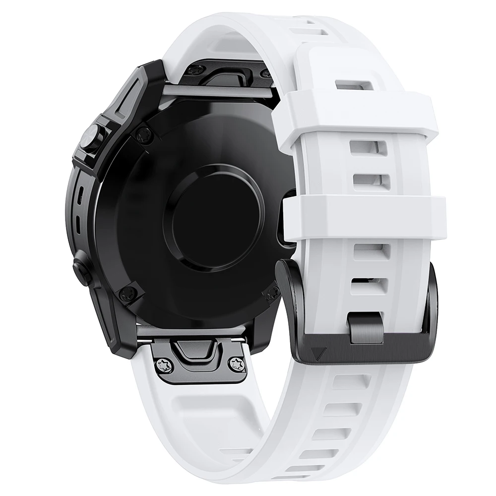 26 22MM Official Watchband for Garmin Fenix 7 7X Epix/Coros VERTIX/VERTIX 2 Watch Quick Release Silicone Easyfit Wristband Strap 