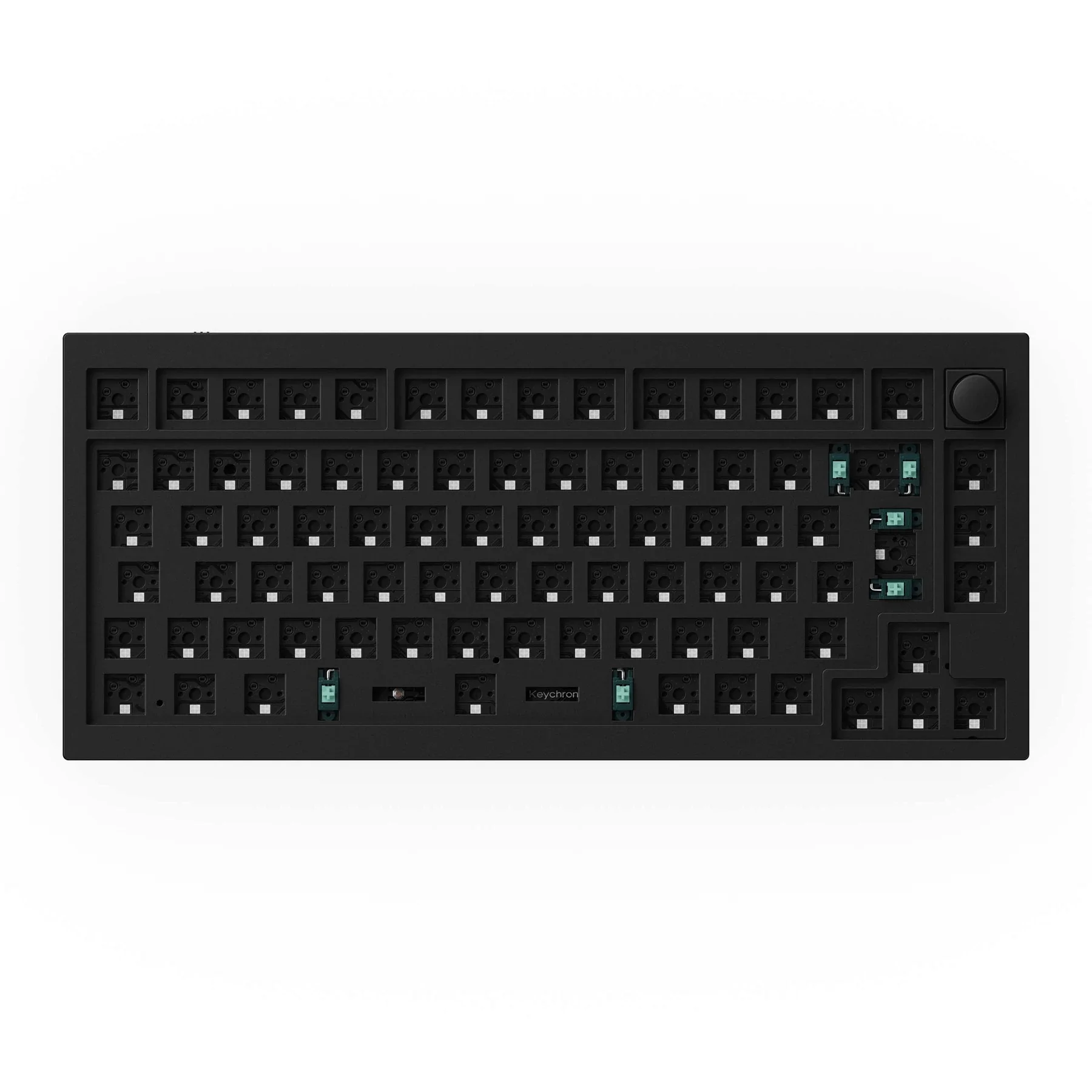 Keychron Q1 V2 Barebone ISO Knob QMK Custom Mechanical Keyboard 75