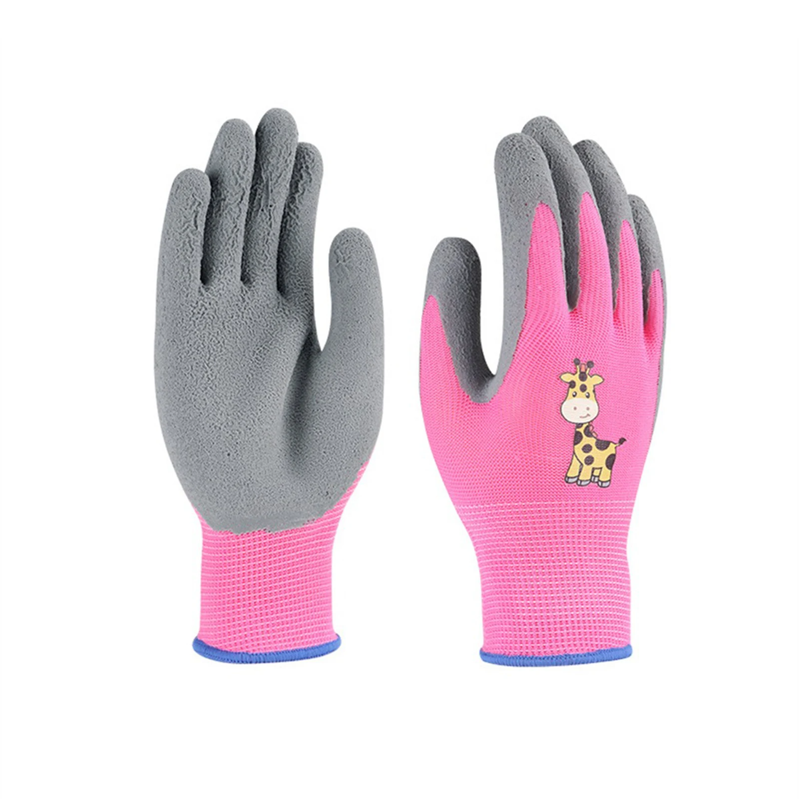 1~10PCS Gardening Gloves Kids Durable Waterproof Garden Work Gloves Non-Slip Children Safety Yard Work Portable Garden