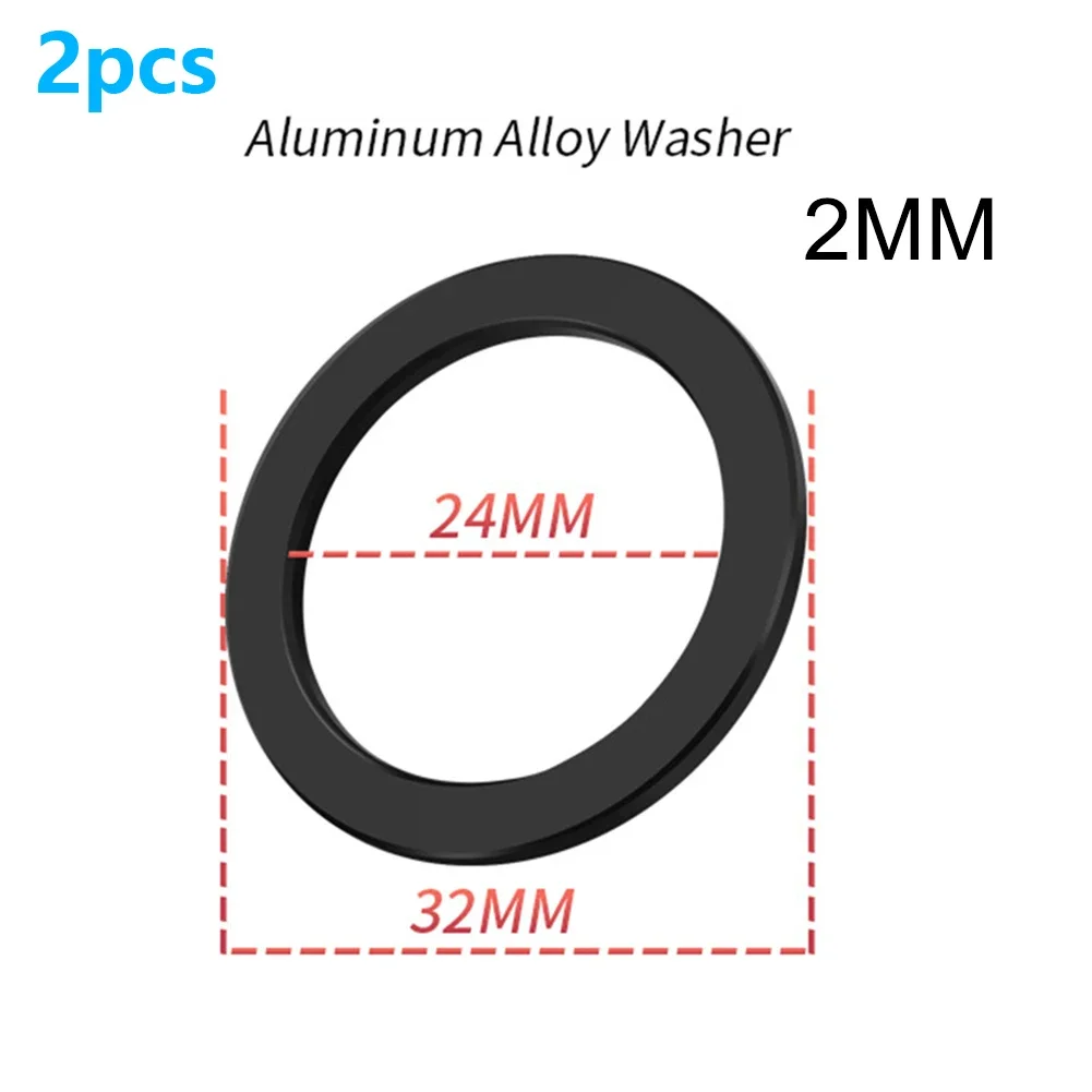 Bicycle Bottom Bracket Adapter Washer Spacer Rings For Shimano-BB86 91 92 52/24mm 2 Pcs