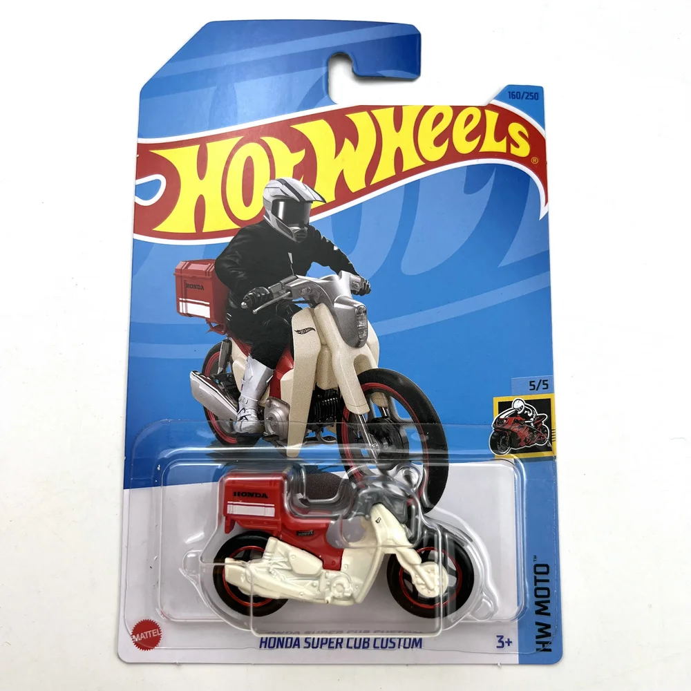 

2023-160 Hot Wheels Cars HONDA SUPER CUB CUSTOM 1/64 Metal Die-cast Model Toy Vehicles
