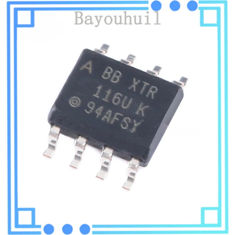 

10PCS Original Authentic Patch XTR116UA/2K5 SOIC-8 4-20mA Current Loop Transmitter Chip