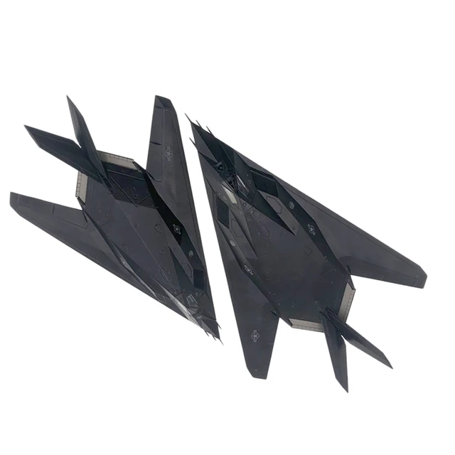 1:72 F117A Nighthawk Stealth Fighter Bomber Attack Aircraft Alloy Aircraft Model Decoration Collection Birthday Gift 3